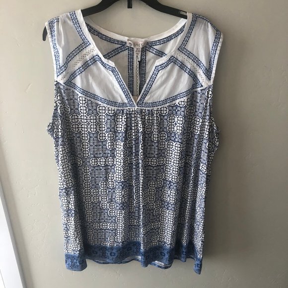 Eliane Rose Tops New Eliane Rose Sleeveless Summer Top Plus Size X Poshmark